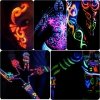 Kredki do twarzy i ciała NEON UV zestaw Intense 3szt 34677