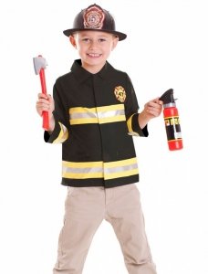 STRÓJ Strażaka Przebranie Fireman 3-6 lat