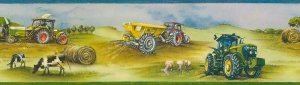 Pasek dekoracyjny Maszyny Rolnicze 293302 KIDS & TEENS Rasch