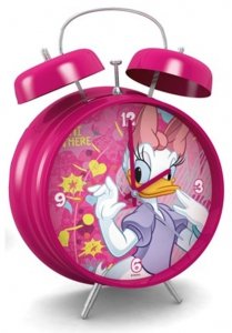 Budzik stojący zegar Disney Daisy Duck