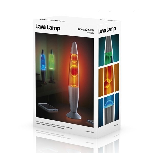 Duża Lampka Lawa - Lampa Lava 34cm kolory