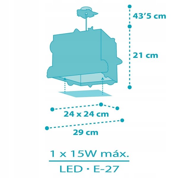 Lampa sufitowa RAKIETA 63352