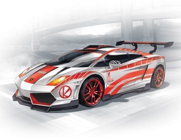 Kolorowanka Szkicownik Lamborghini Gallardo