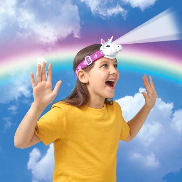Latarka czołowa Unicorn Jednorożce z dźwiękiem