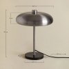 Stołowa metalowa lampa Gaia na stół do salonu lub na stolik nocny