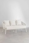 zestaw mebli ogrodowych ariza – sofa, fotel i stolik w komplecie