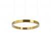 Lampa wisząca złoty ring 40 - stalowa, LED