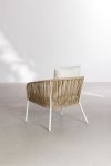 SKLUM meble ogrodowe w zestawie Ariza sofa, stolik i fotel ogrodowe meble komplet