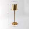 Lampa stołowa złota bezprzewodowa Albert 
