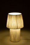 Lampa z papieru Nironalde na stolik nocny biała