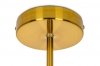 Sufitowa lampa wisząca Lux z antycznego mosiądzu