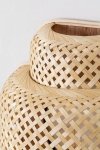 Kinkiet lampa ścienna Tama z bambusowego drewna do sypialni salonu boho