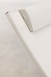 zestaw 2 leżaków aluminiowych w kolorze beżowym