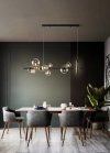 Lampa wisząca Buble 10 żyrandol nowoczesny do salonu 120 cm