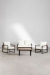 Zestaw mebli ogrodowych Gisela Sofa, 2 Fotele, Stolik Import