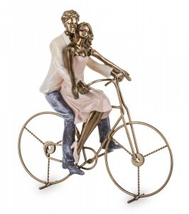 Figurka Para Na Rowerze