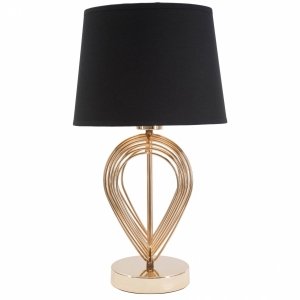 Lampa Stołowa Loly z Abażurem Na Stół Stolik Kawowy