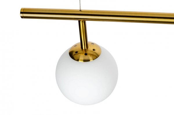 Sufitowa lampa wisząca Lux z antycznego mosiądzu