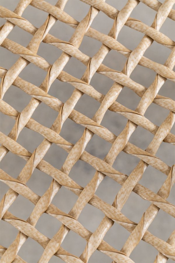 Krzesło Malmo z drewna tekowego z syntetycznym siedziskiem – idealne do jadalni w stylu skandynawskim i rustykalnym Sklum