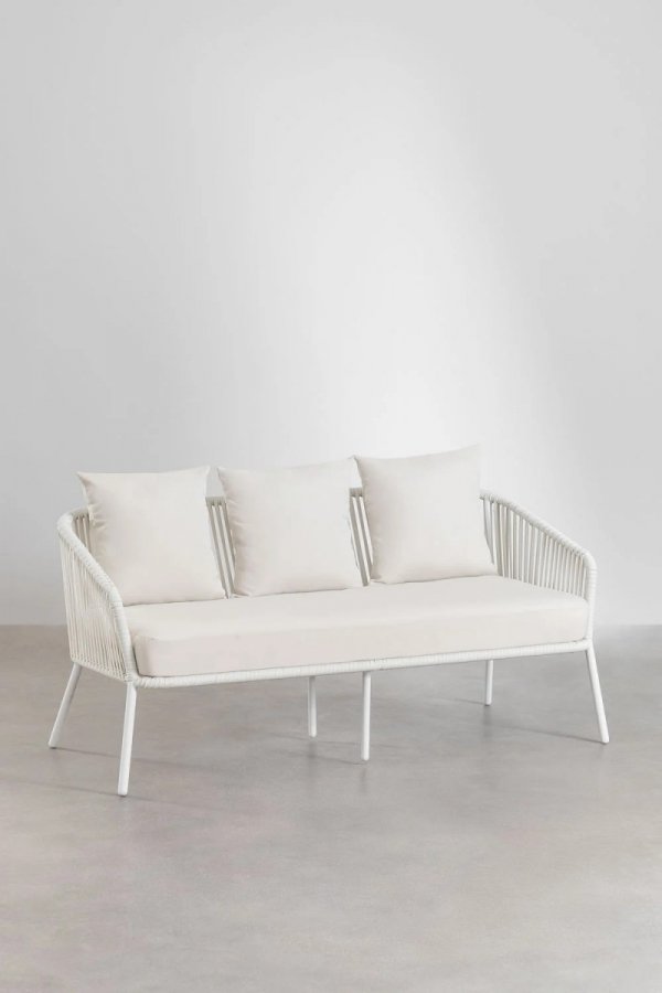 zestaw mebli ogrodowych ariza – sofa, fotel i stolik w komplecie