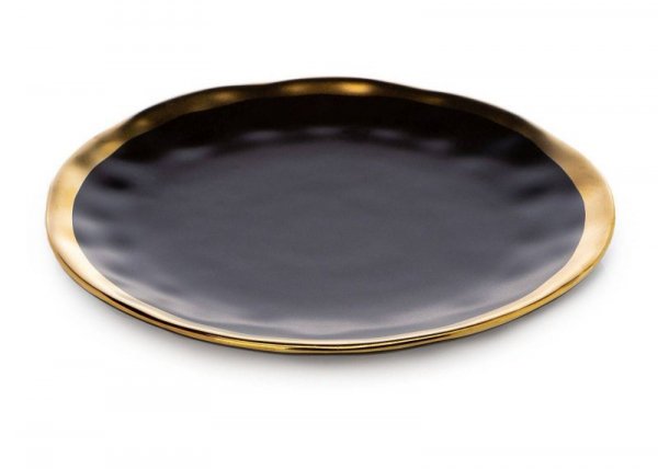 Talerz Lissa Black Gold 20 cm