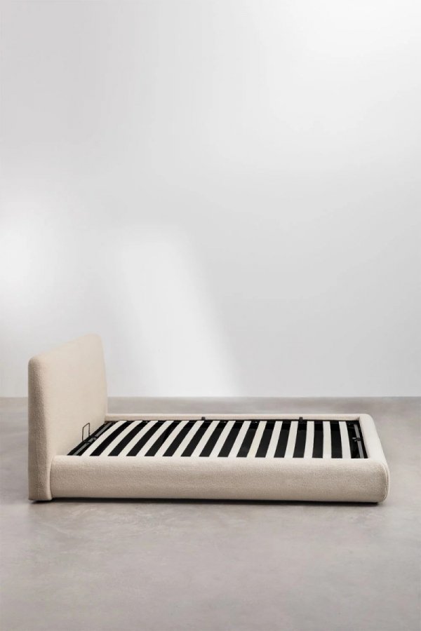 Łóżko Norena pod materac 90 x 190 cm z pojemnikiem na pościel