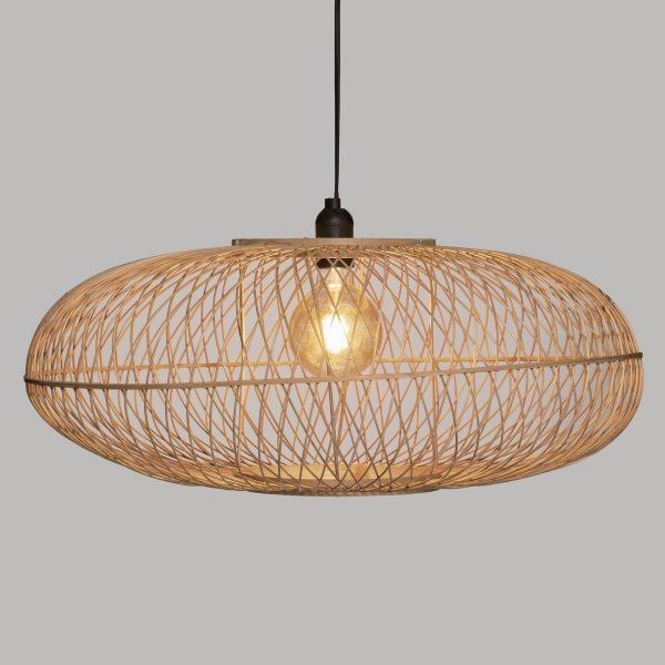 Lampa sufitowa Sanya do salonu wnętrz w stylu boho