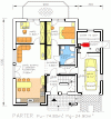 Projekt domu BS-10 dwulokalowy pow. 153 m2