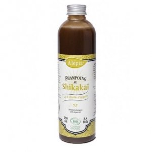 ALEPIA Organiczny szampon Shikakai z Olejem Arganowym 250ml
