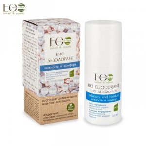BIO-dezodorant - łagodność i komfort - organiczny ekstrakt aceroli, puder perłowy, kwas hialuronowy, 50g
