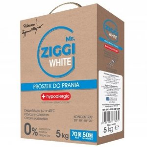 Mr. ZIGGI hipoalergiczny proszek do prania tkanin białych 5 kg