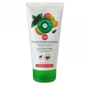 Zwiększająca objętość odżywka-maska z ekstraktem z mango i pokrzywy 150ml, GREEN FEEL'S
