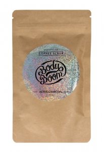 BodyBoom Peeling kawowy do ciała - Aktywny Węgiel  100g