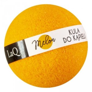 LaQ Kula musująca do kąpieli Melon - pomarańczowa  100g