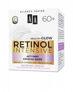 AA Retinol Intensive 60+ Aktywny Krem na dzień - redukcja zmarszczek + regeneracja 50ml