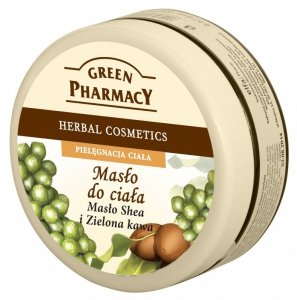Green Pharmacy Masło do ciała Masło Shea, Zielona kawa  200ml