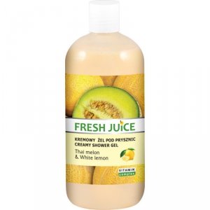 Fresh Juice Żel pod prysznic kremowy Melon i Biała Cytryna 500ml