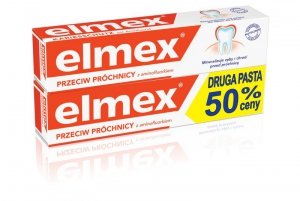 Elmex Pasta do zębów + druga za 50% ceny  75ml x 2