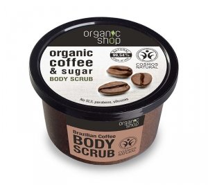 Organic Shop Peeling do ciała Brazylijska Kawa 250 ml