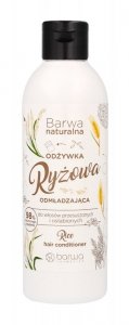 BARWA Naturalna Odżywka do włosów Ryżowa - włosy przesuszone i osłabione  200ml