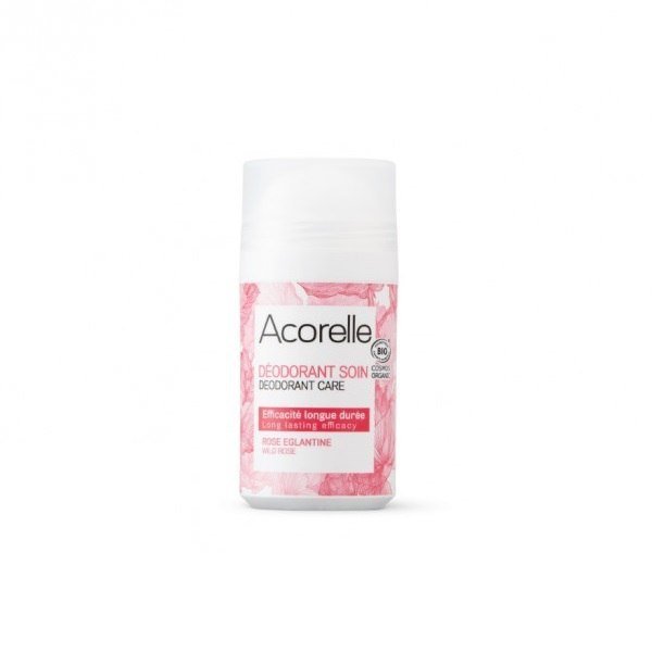 ACORELLE Organiczny dezodorant w kulce Dzika Róża ECOCERT 50ml