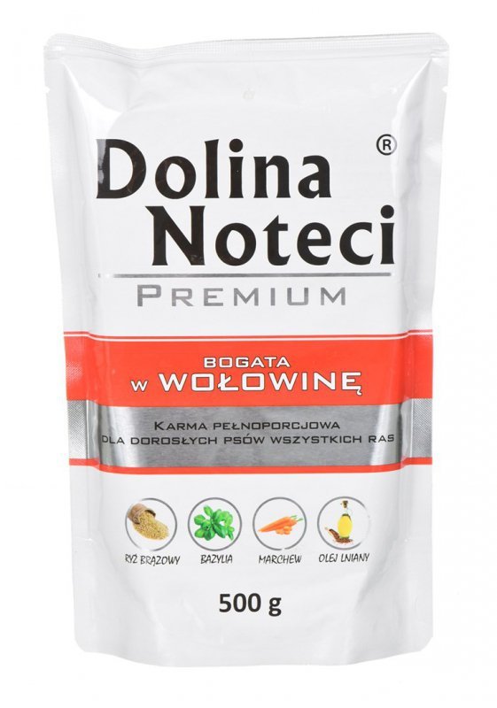Karma DOLINA NOTECI Premium Wołowina (0,50 kg )