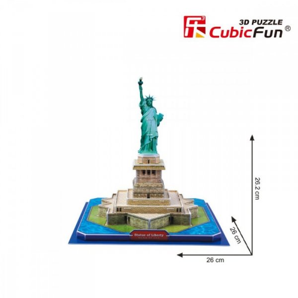 Cubic Fun Puzzle 3D Statua Wolności