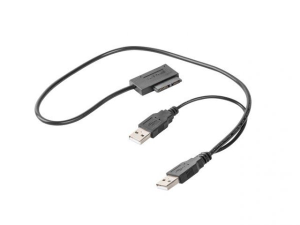 Gembird Adapter USB(M)+Power -&gt; SATA Slim SSD (na kablu)