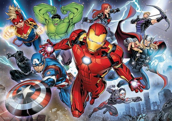 Trefl Puzzle 200 elementów Waleczni Avengersi