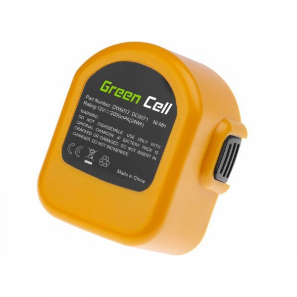 Green Cell Bateria elektronarzędzi Black Decker A9275 2Ah