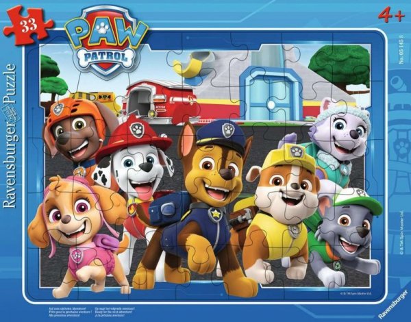 Ravensburger Polska Puzzle 33 elementy Psi patrol