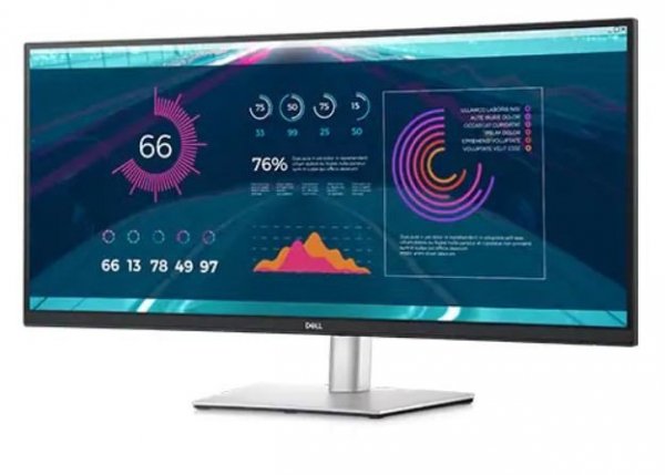 Dell Monitor P3421W 34 cale IPS Curved WQHD (3440x1440)/21:9/HDMI/DP/USB-C/USB/3Y