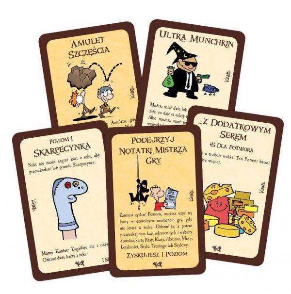 Black Monk Gra Munchkin 7 Oszukując oburącz Dodatek