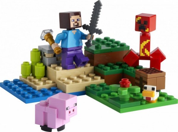 LEGO Klocki Minecraft 21177 Zasadzka Creepera